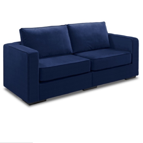 Lovesac Navy Twill Covers - Picture 1 of 3